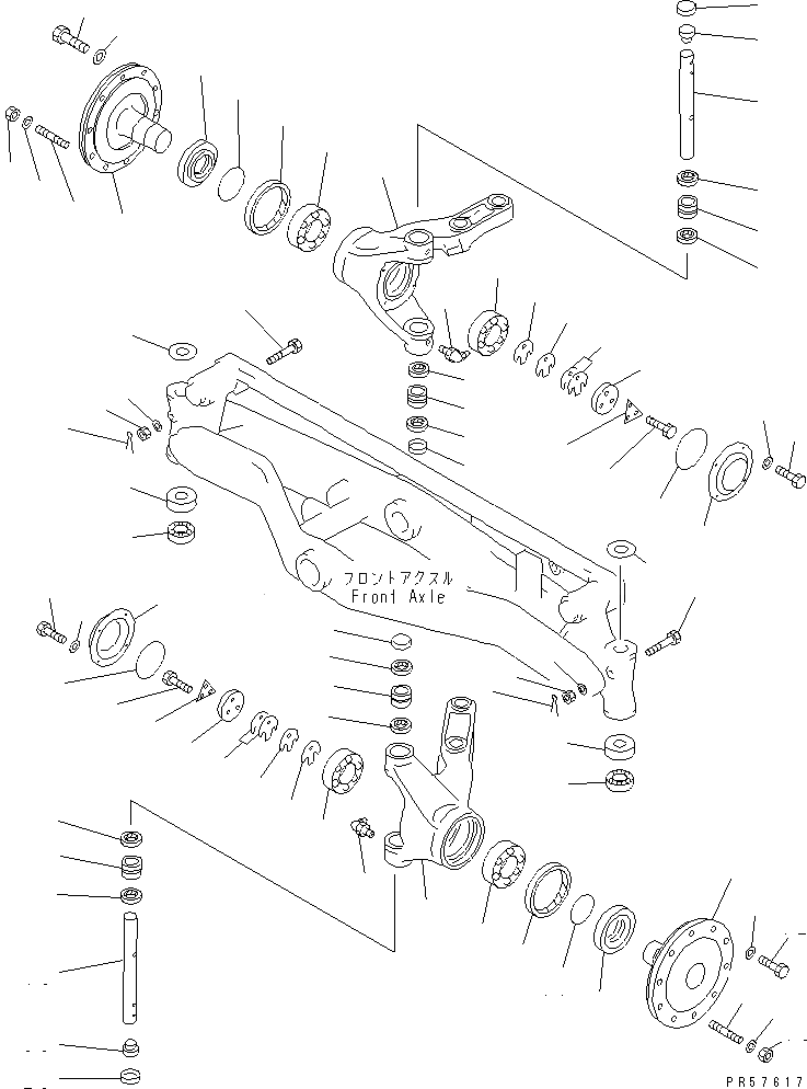 23A-27-11281 ПОДШИПНИК ШАРИКОВЫЙ KOMATSU