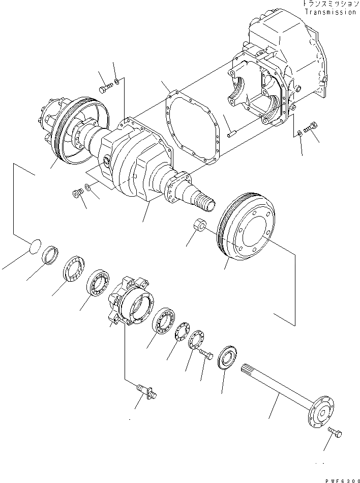 3EB-21-42230 БАРАБАН KOMATSU