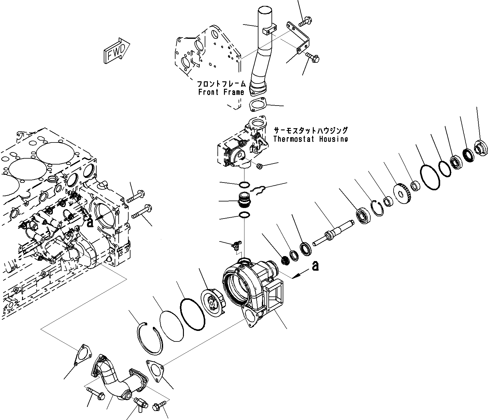 06030-06306 Подшипник шариковый (Япония) KOMATSU NTN