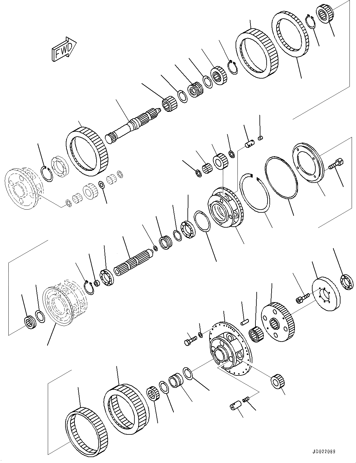 06030-06214 ПОДШИПНИК ШАРИКОВЫЙ KOMATSU