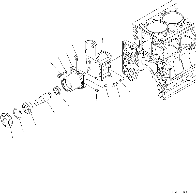 06337-06311 подшипник качения шариковый 84мм KOMATSU