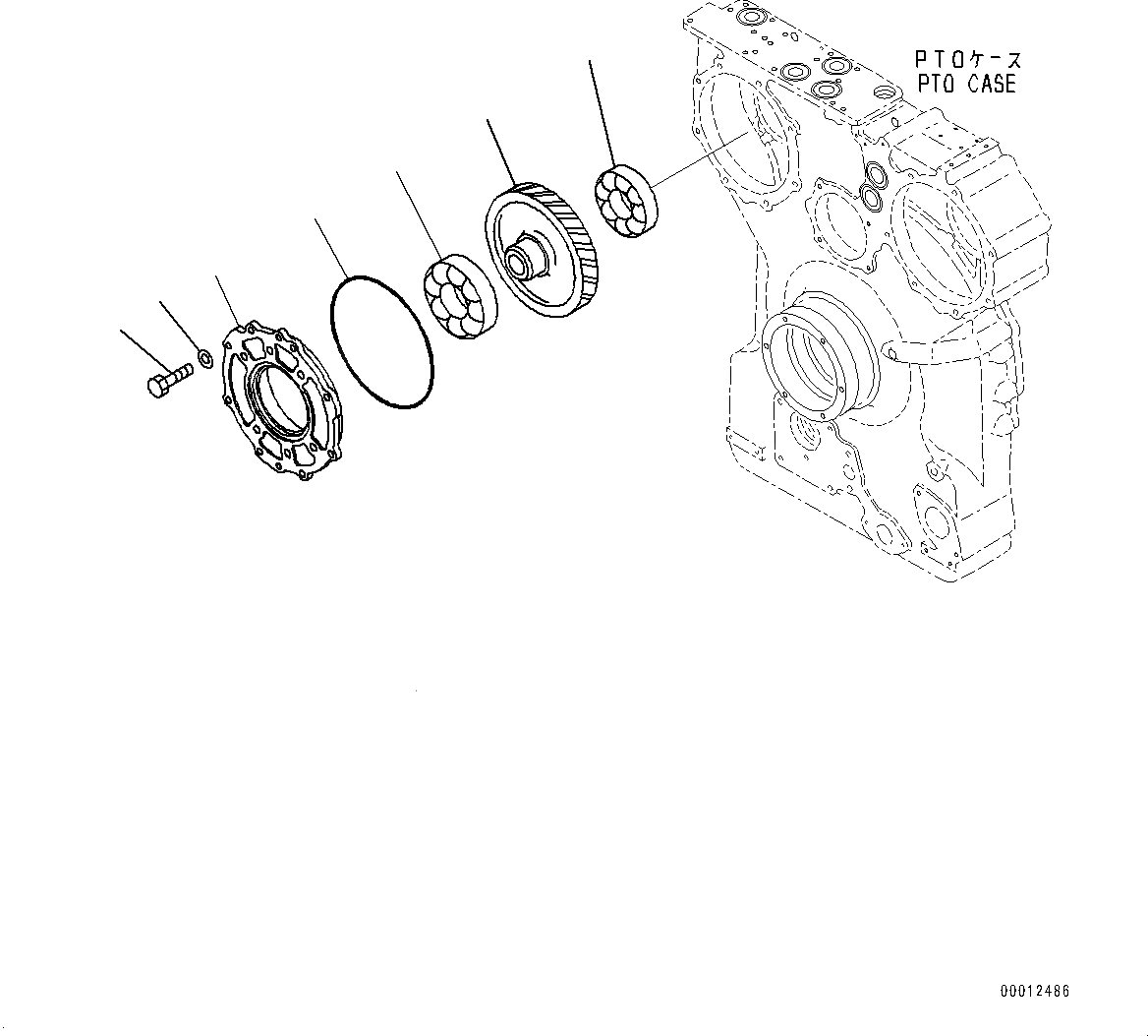 06030-06313 Подшипник шариковый (Япония) KOMATSU NTN