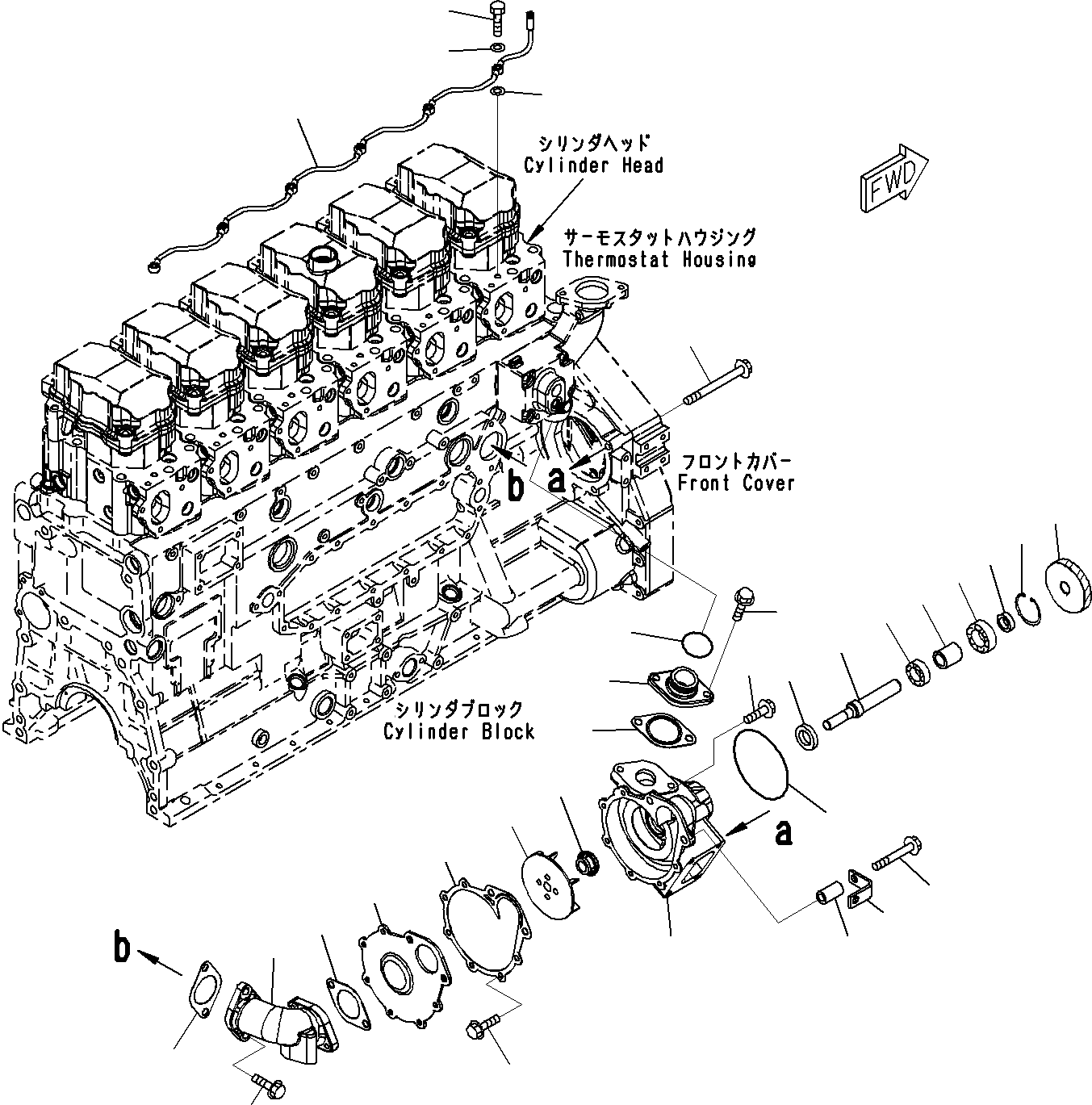 06030-06304 Подшипник шариковый (Япония) KOMATSU NTN