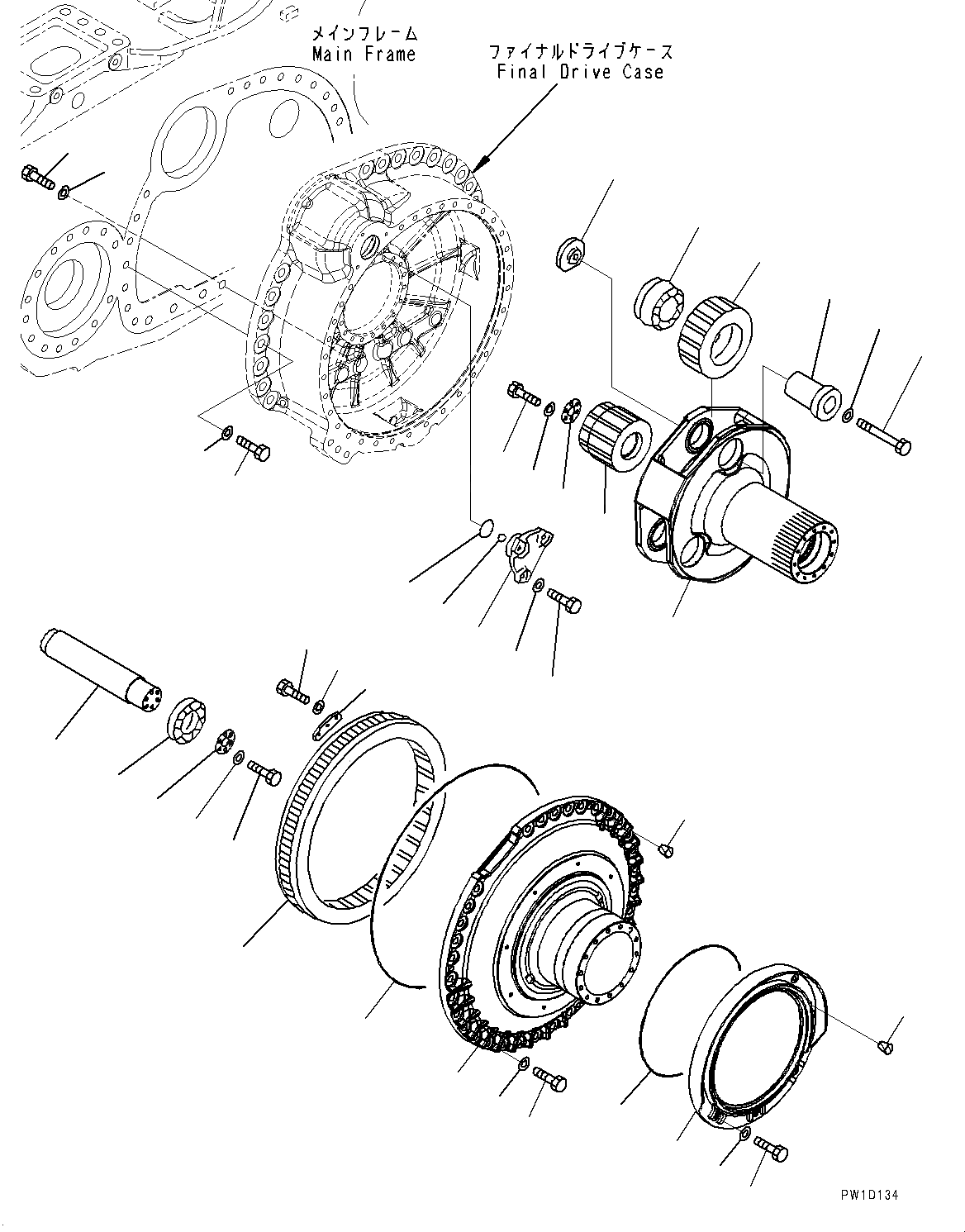 06343-00216 ПОДШИПНИК С ЦИЛИНДРИЧЕСКИМИ РОЛИКАМИ KOMATSU