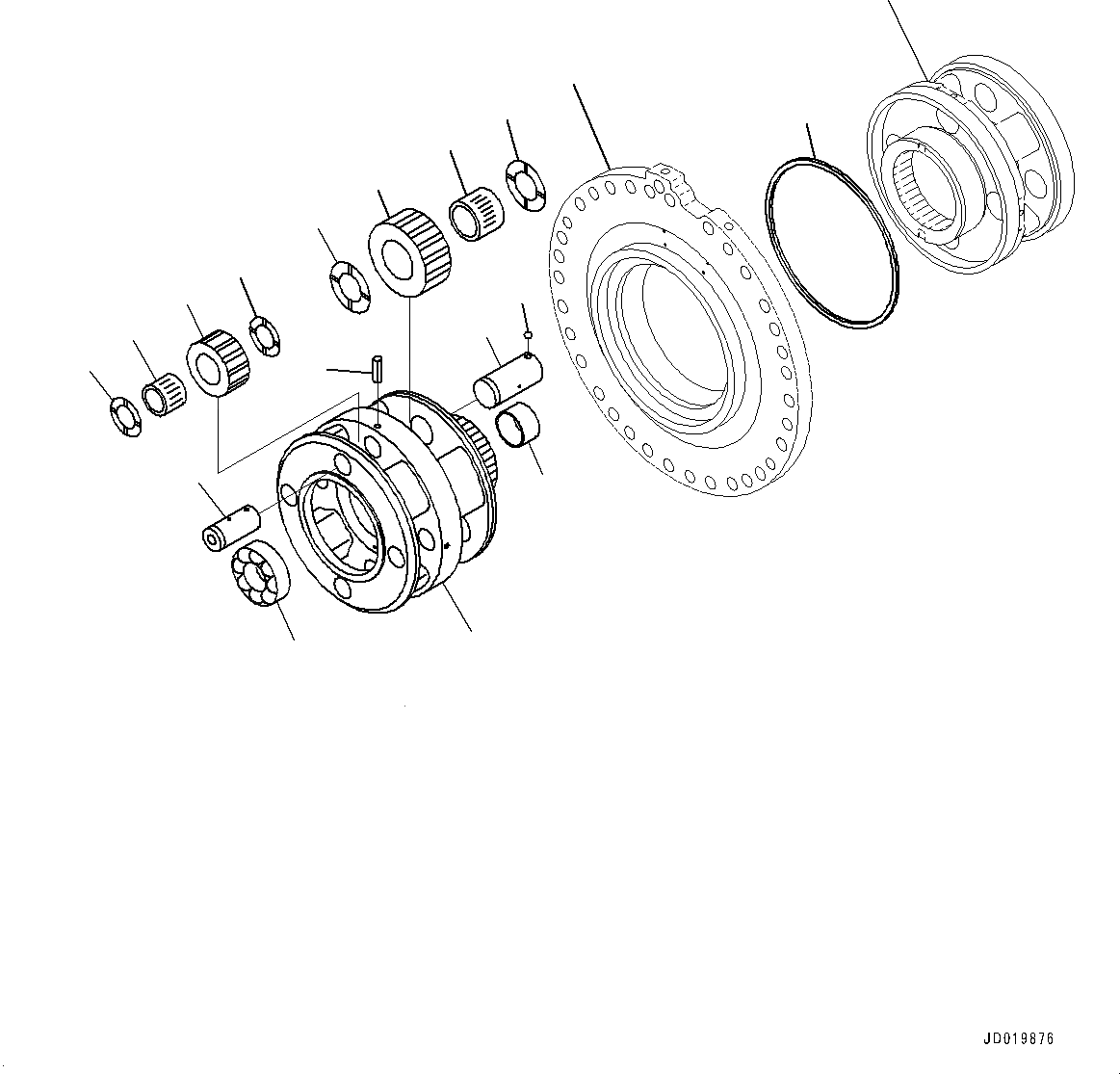 06030-06207 ПОДШИПНИК ШАРИКОВЫЙ KOMATSU