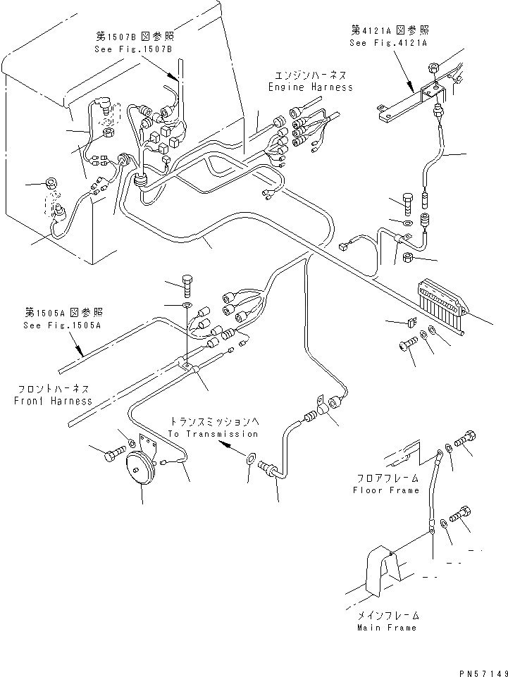 235-99-32710 ЭЛЕКТРОПРОВОДКА original Komatsu