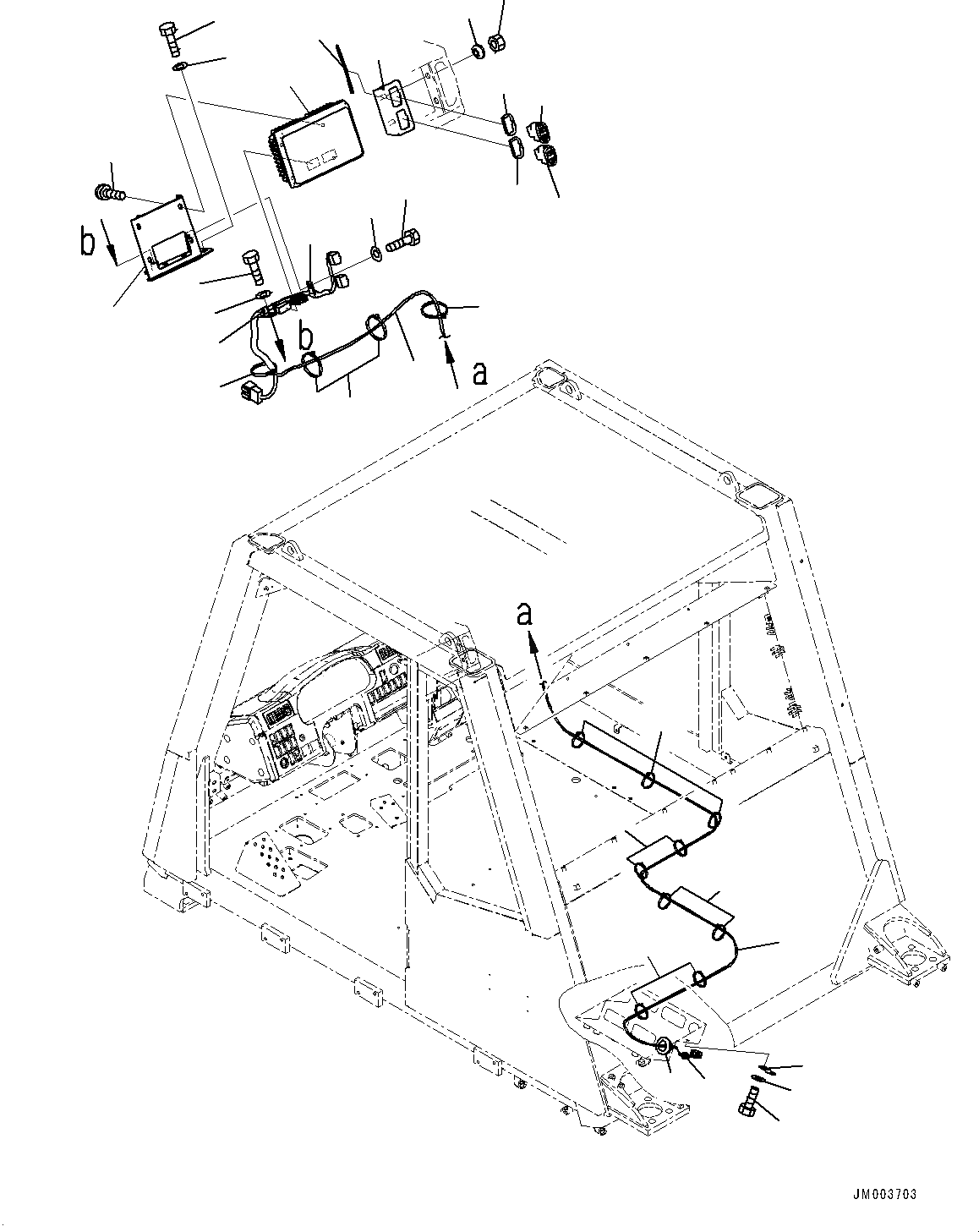 561-86-83440 (Sh) ЭЛЕКТРОПРОВОДКА KOMATSU