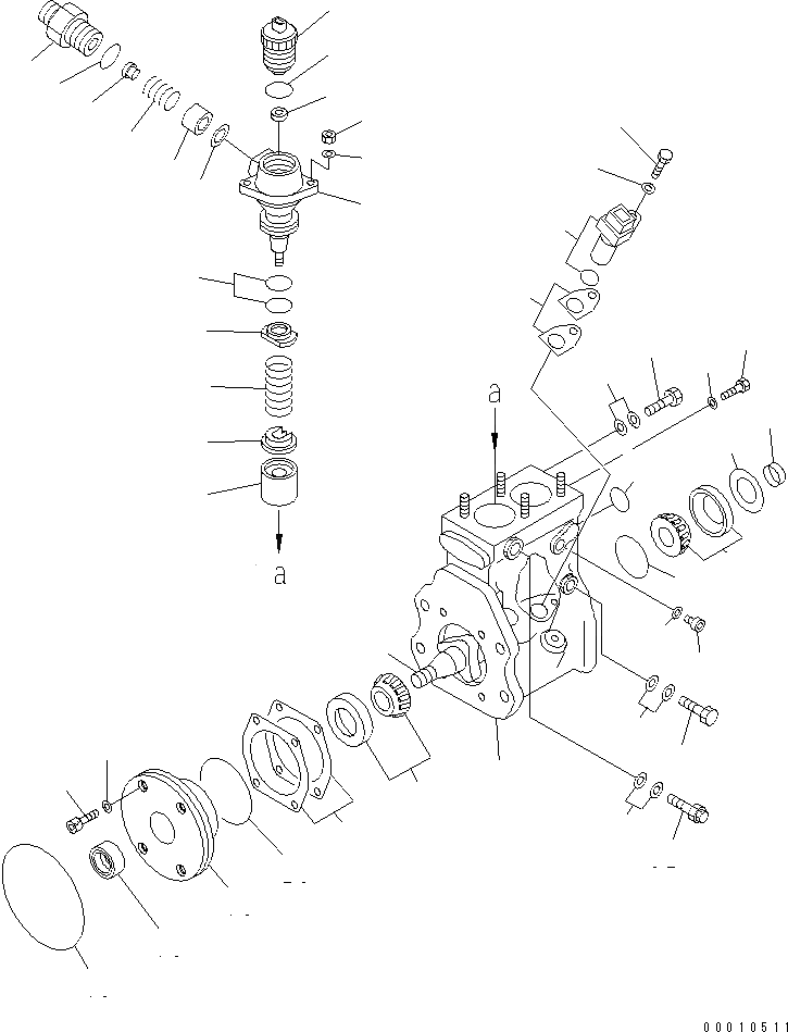 6156-71-1132 ТНВД 970940-0046 / 6156-71-1131 KOMATSU TDDANSO