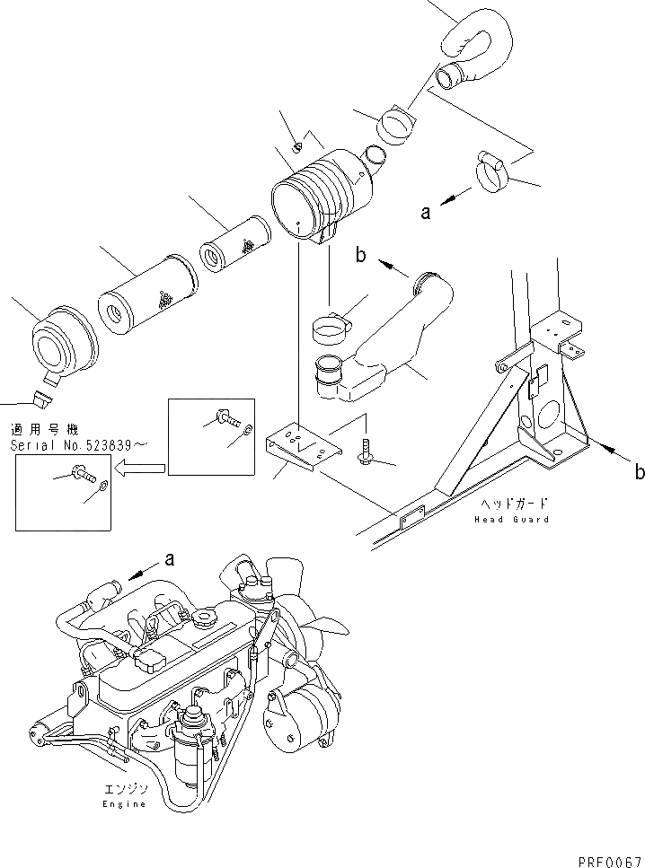3EB0238770 Фильтр воздушный внутренний KOMATSU