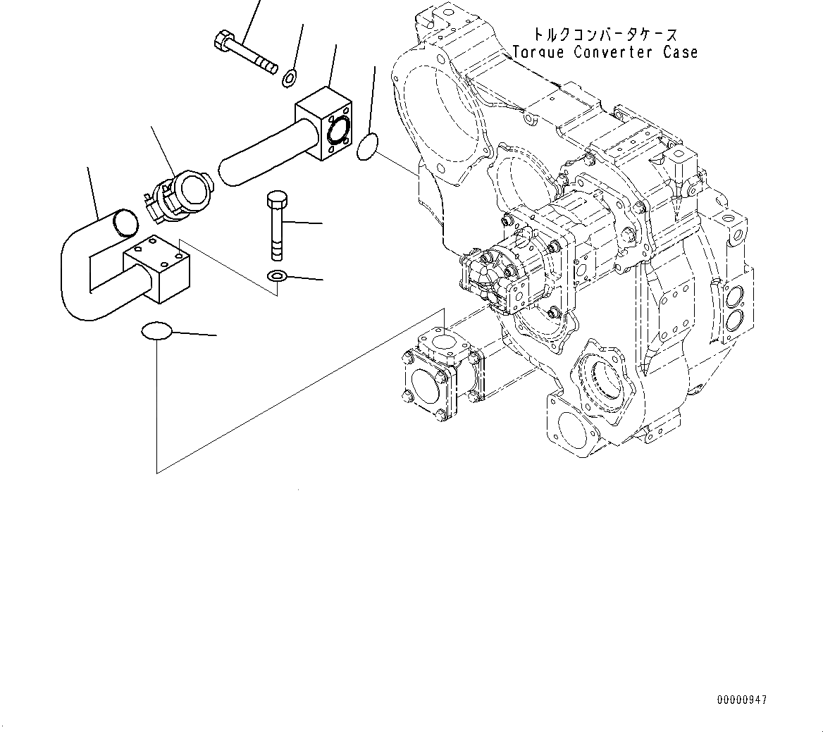 07332-02000 соединительная муфта KOMATSU
