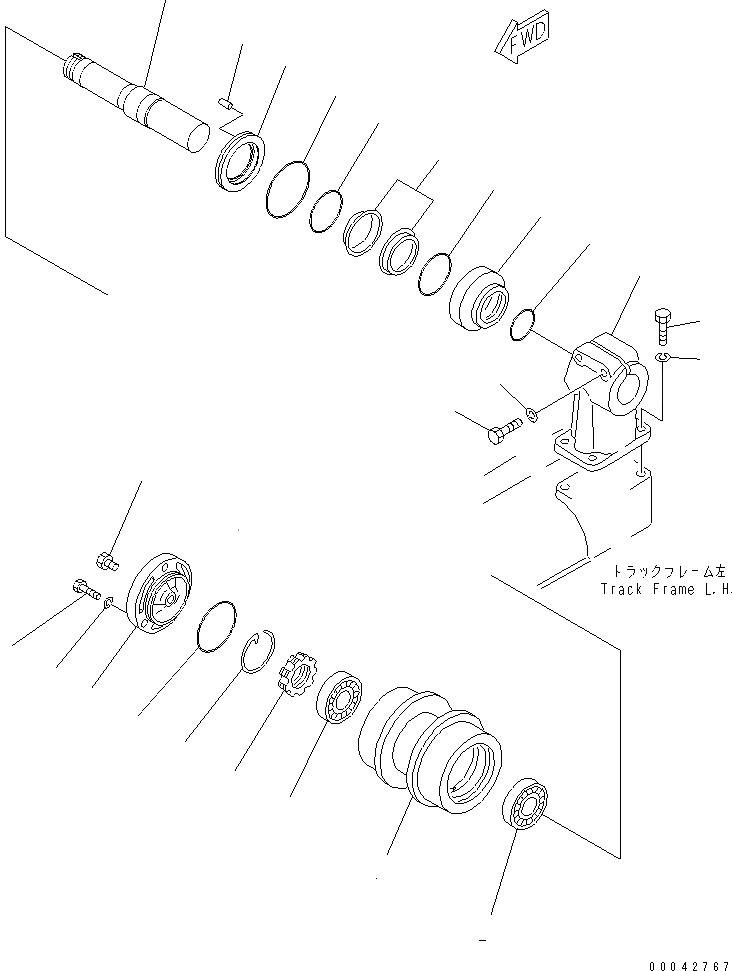 07000-42130 КОЛЬЦО KOMATSU