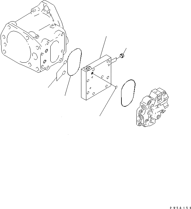 07000-51008 уплотнение резиновое гидравлической системы KOMATSU
