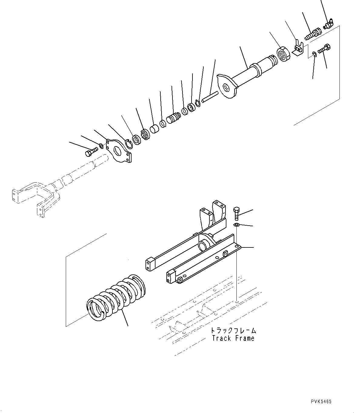 09370-00040 Рем.комплект натяжителя цепи D20/21 SKF(Китай)