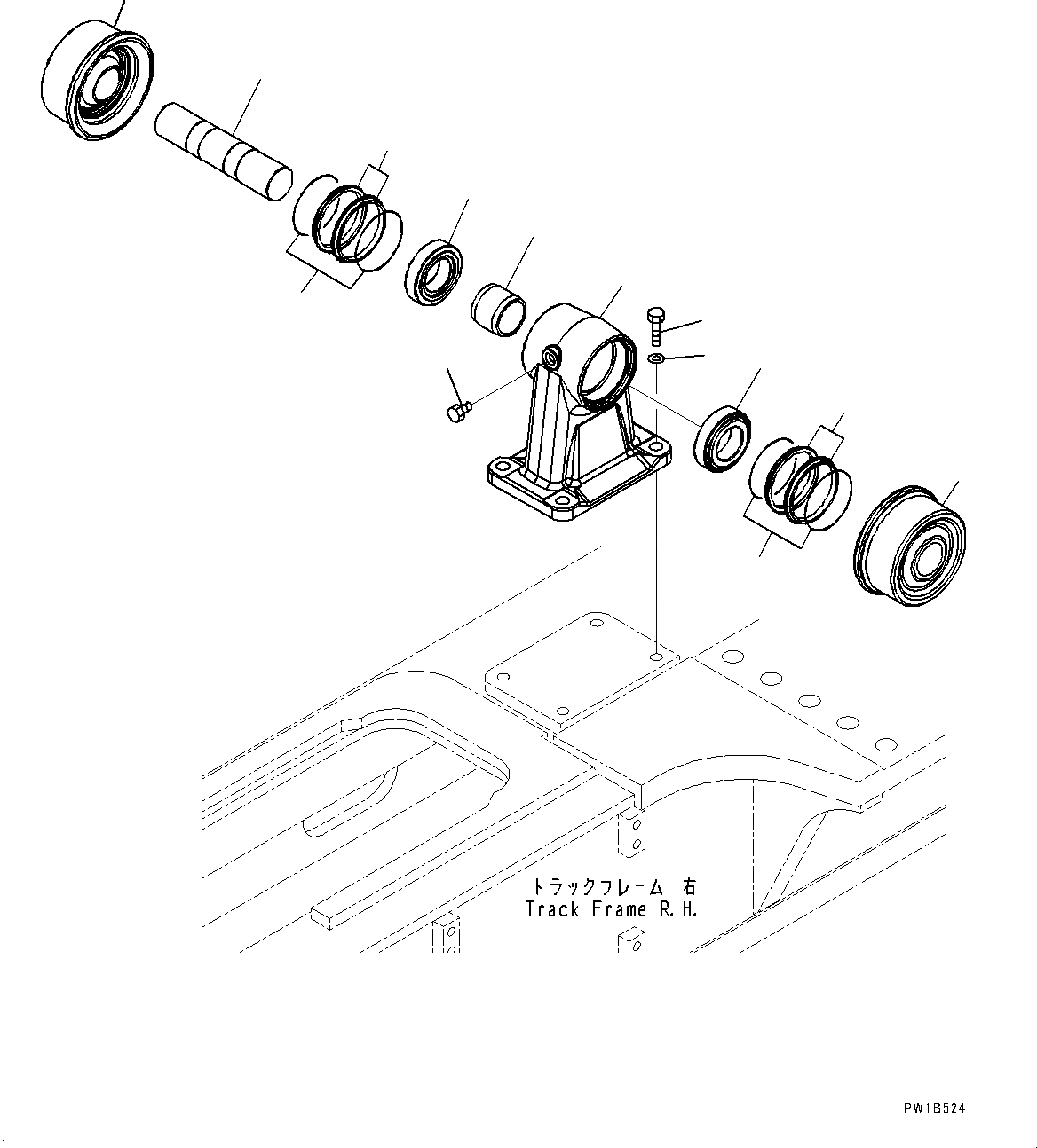 20Y-30-00101 ПЛАВАЮЩЕЕ УПЛОТНЕНИЕ В СБОРЕ KOMATSU