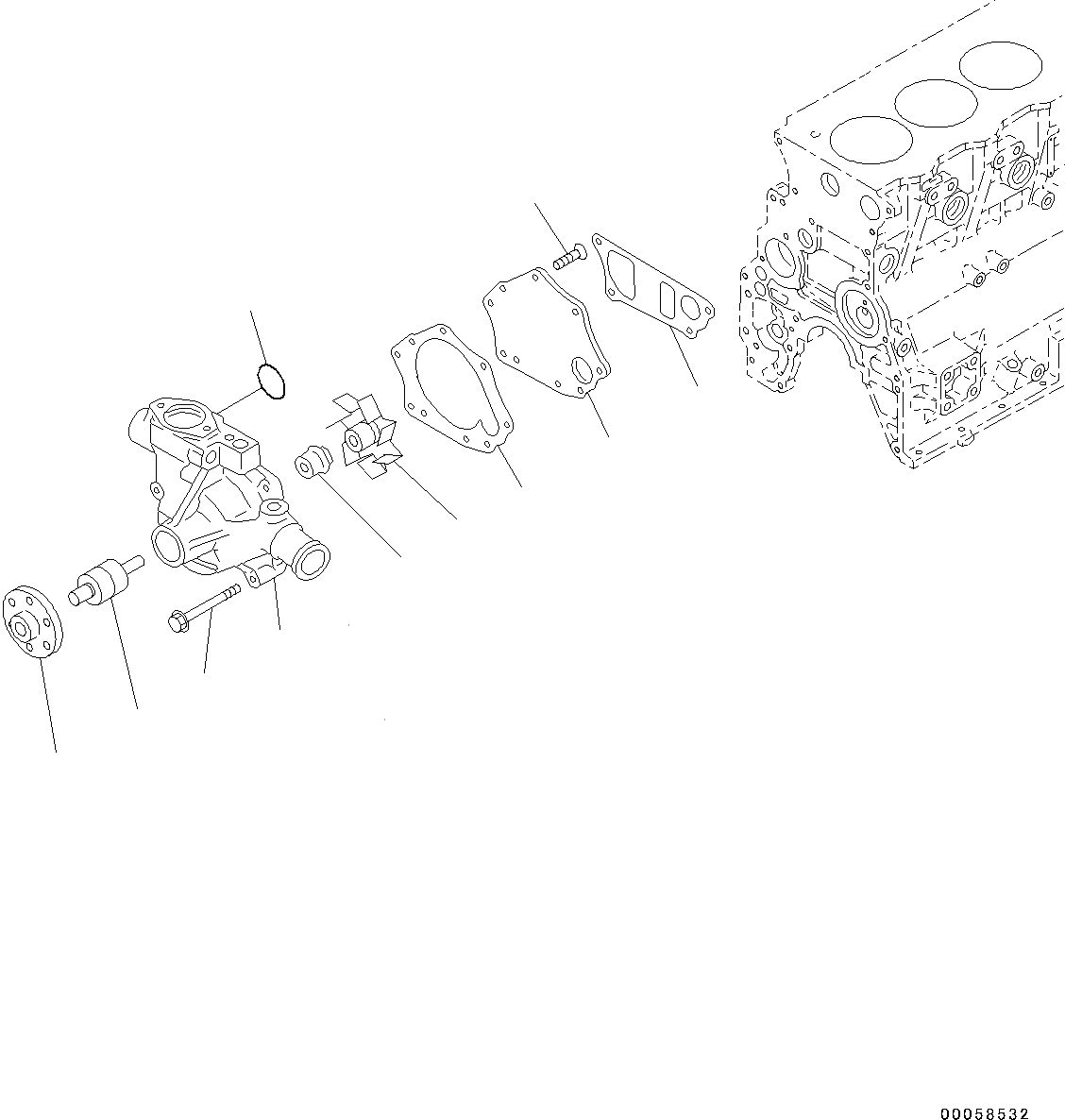 07000-03040 УПЛОТНИТЕЛЬНОЕ КОЛЬЦО KOMATSU