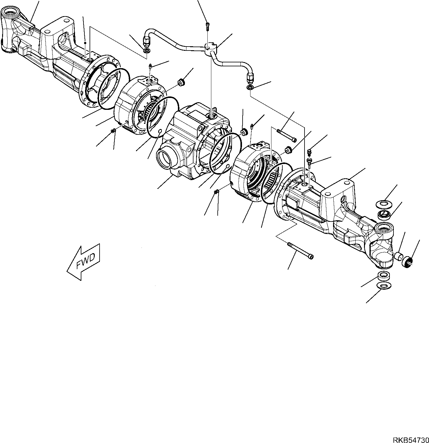 CA0045160 Подшипник /втулка шкворня CARRARO Оригинал KOMATSU