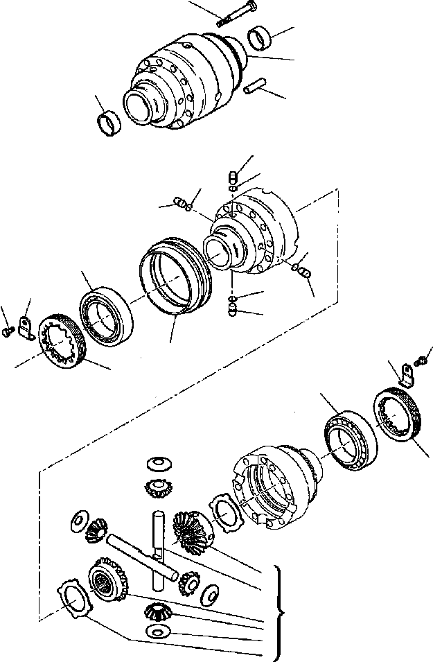 CA0027367 подшипник дифференциала komatsu NTN