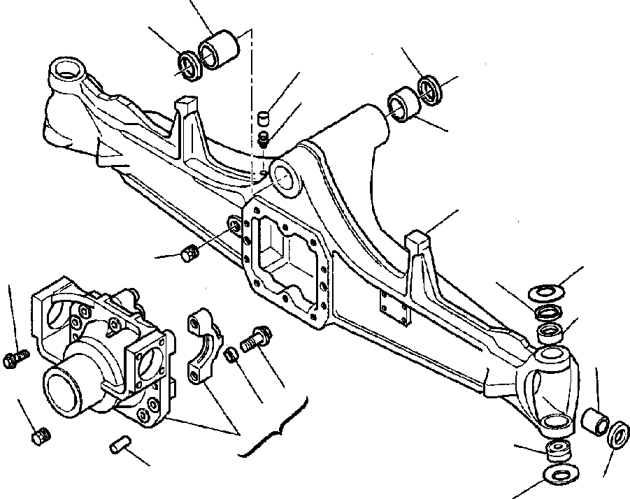 CA0128630 стопорная шайба KOMATSU