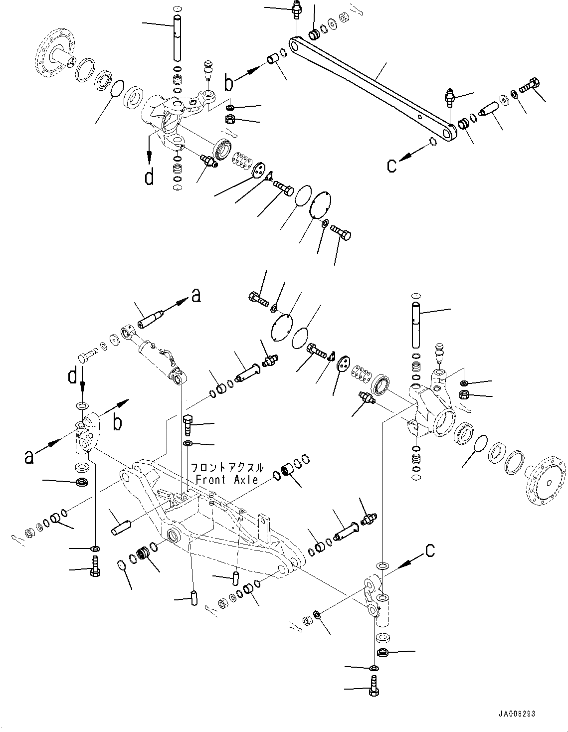 235-25-11440 замок KOMATSU