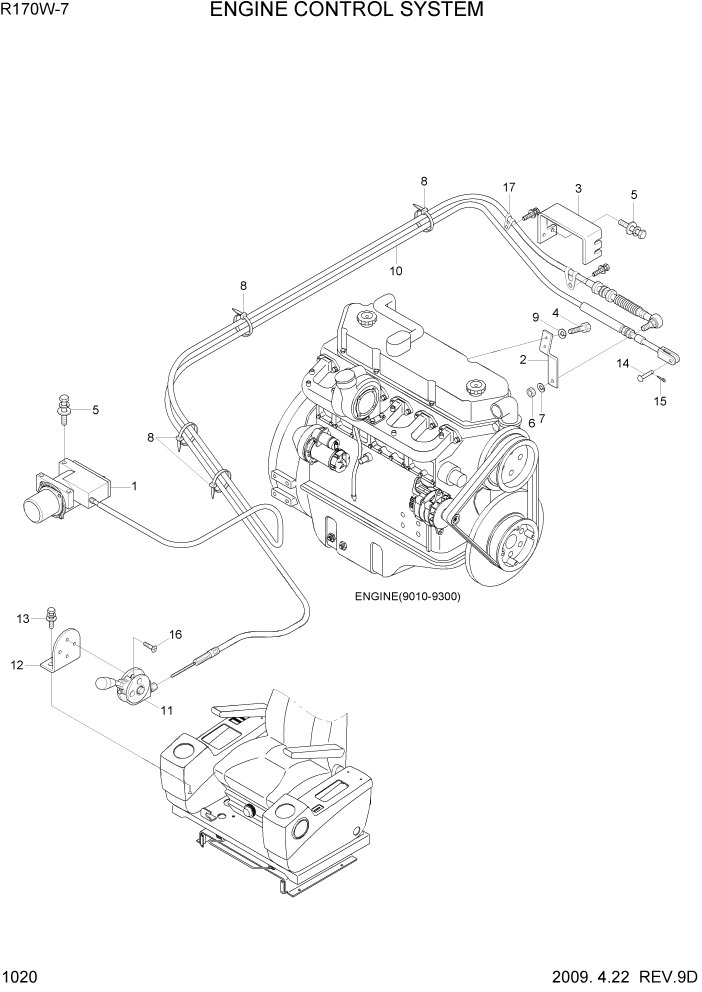 21EN-32220 регулятор подачи топлива (аналог) HYUNDAI