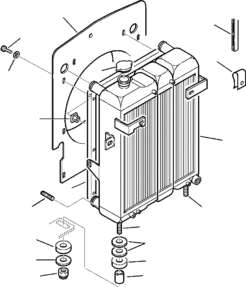 875600043 радиатор 2KPARTS