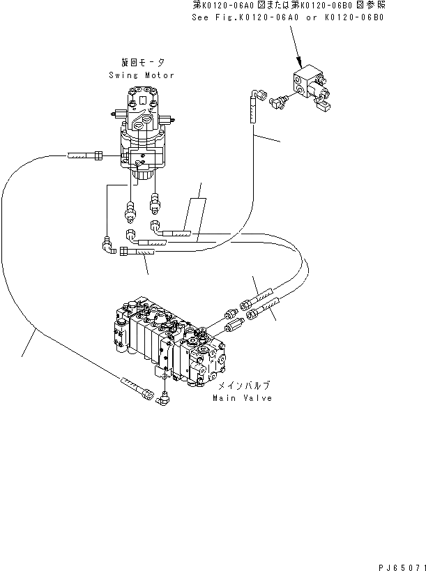 22J-62-1A560 рвд stflex lt -55°...+100°с KOMATSU