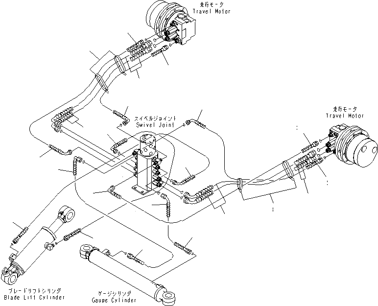 22J-62-25250 рвд stflex lt -55°...+100°с KOMATSU
