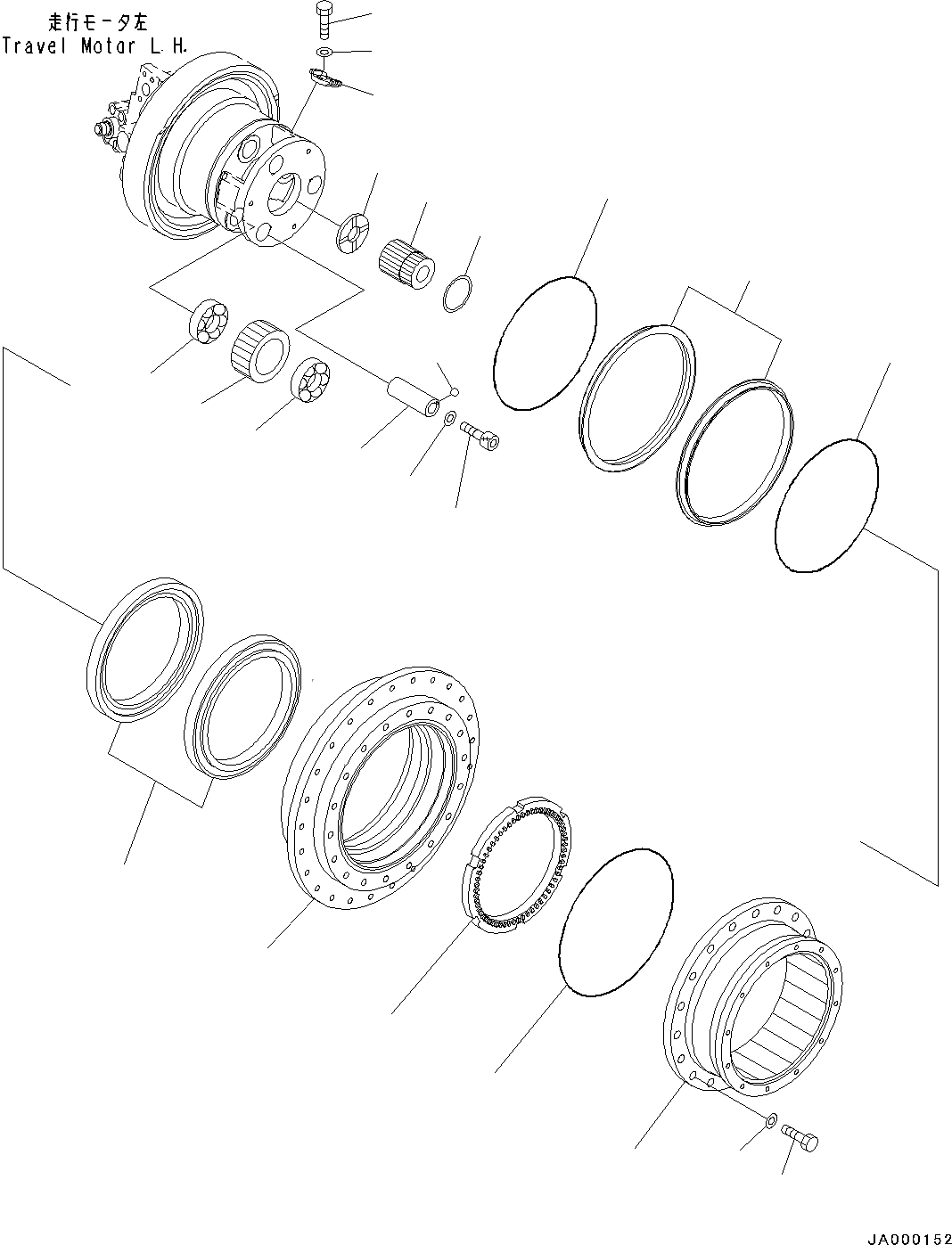 11Y-27-11603 Плавающее уплотнение 14X-27-00090 JR