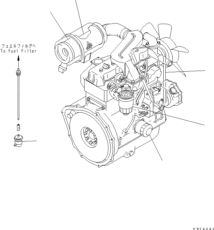 3EB-02-34790 Фильтр воздушный внутренний KOMATSU