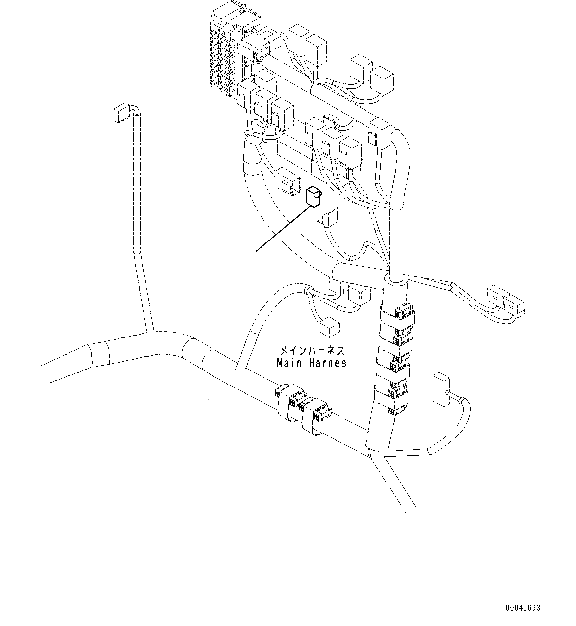 20Y-06-21421 ПЕРЕКЛЮЧАТЕЛЬ KOMATSU