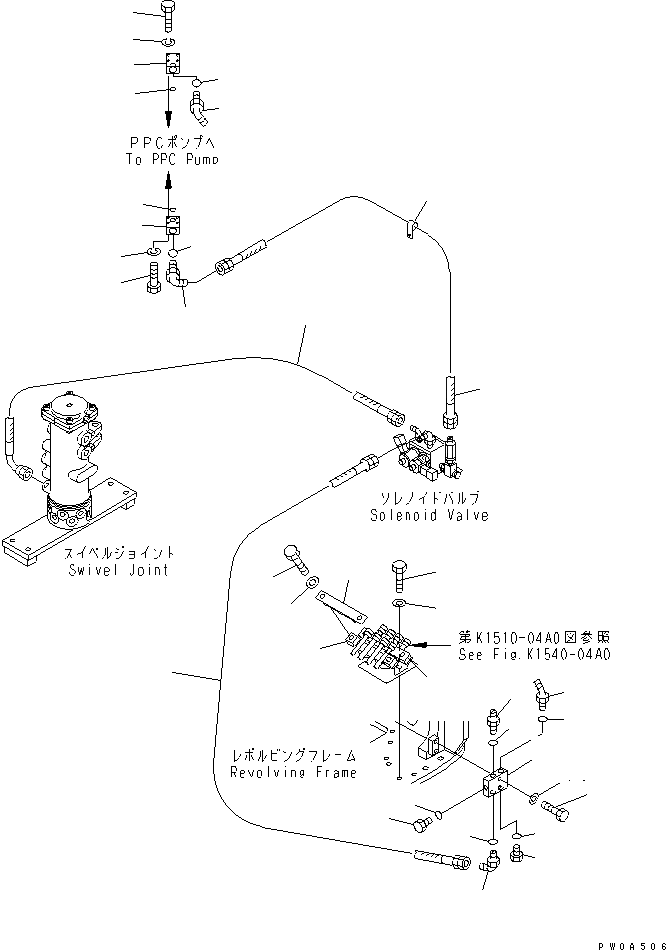 235-809-4640 air conditioner KOMATSU
