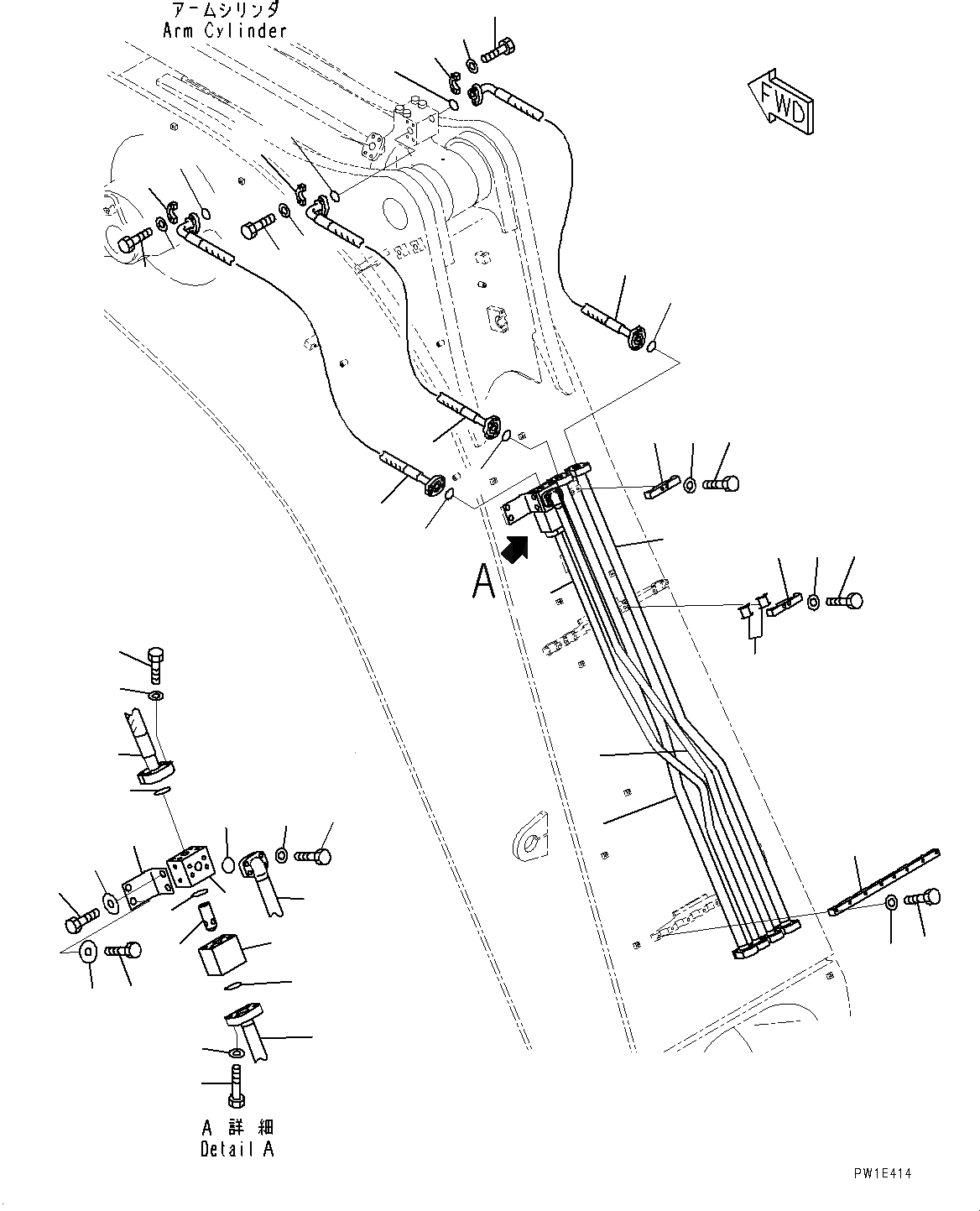 07098-01421_ ШЛАНГ KOMATSU