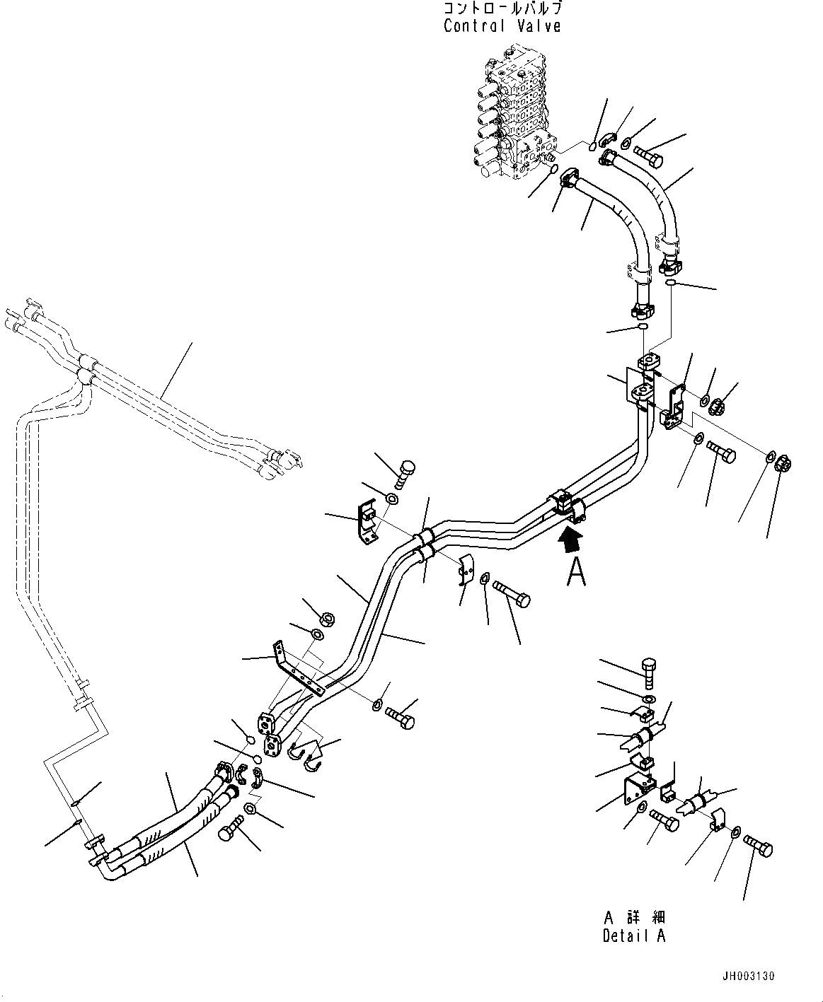 07099-012A7 ШЛАНГ KOMATSU
