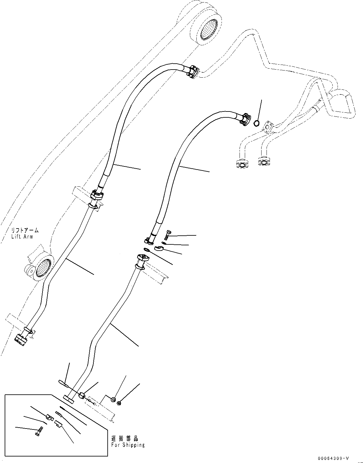 07125-01014 ШЛАНГ KOMATSU
