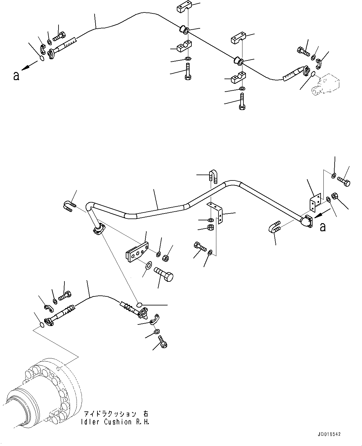 07097-00622 шланг KOMATSU