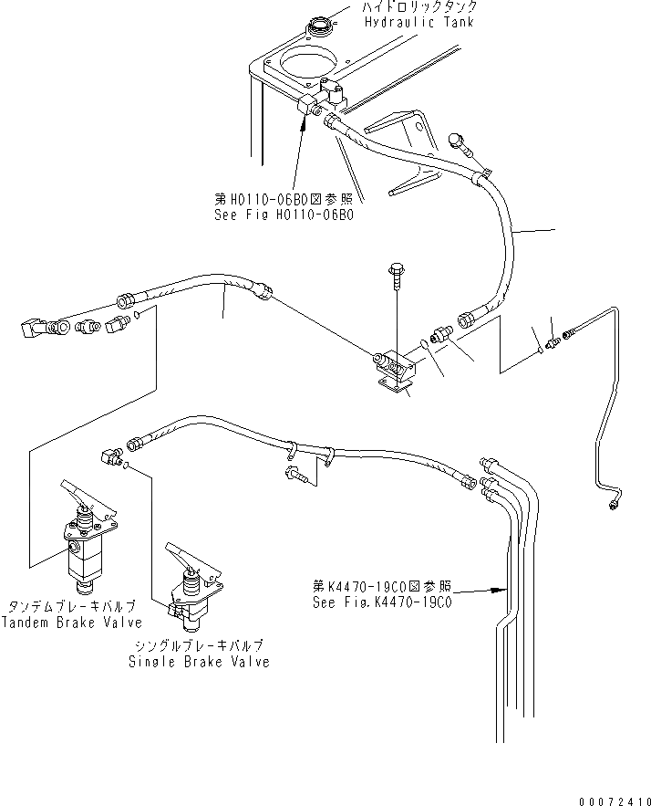 07108-30610 ШЛАНГ KOMATSU