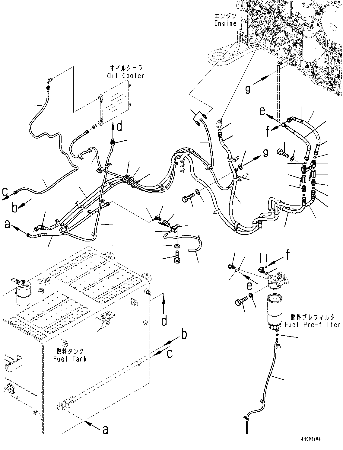 07287-00815 ШЛАНГ KOMATSU