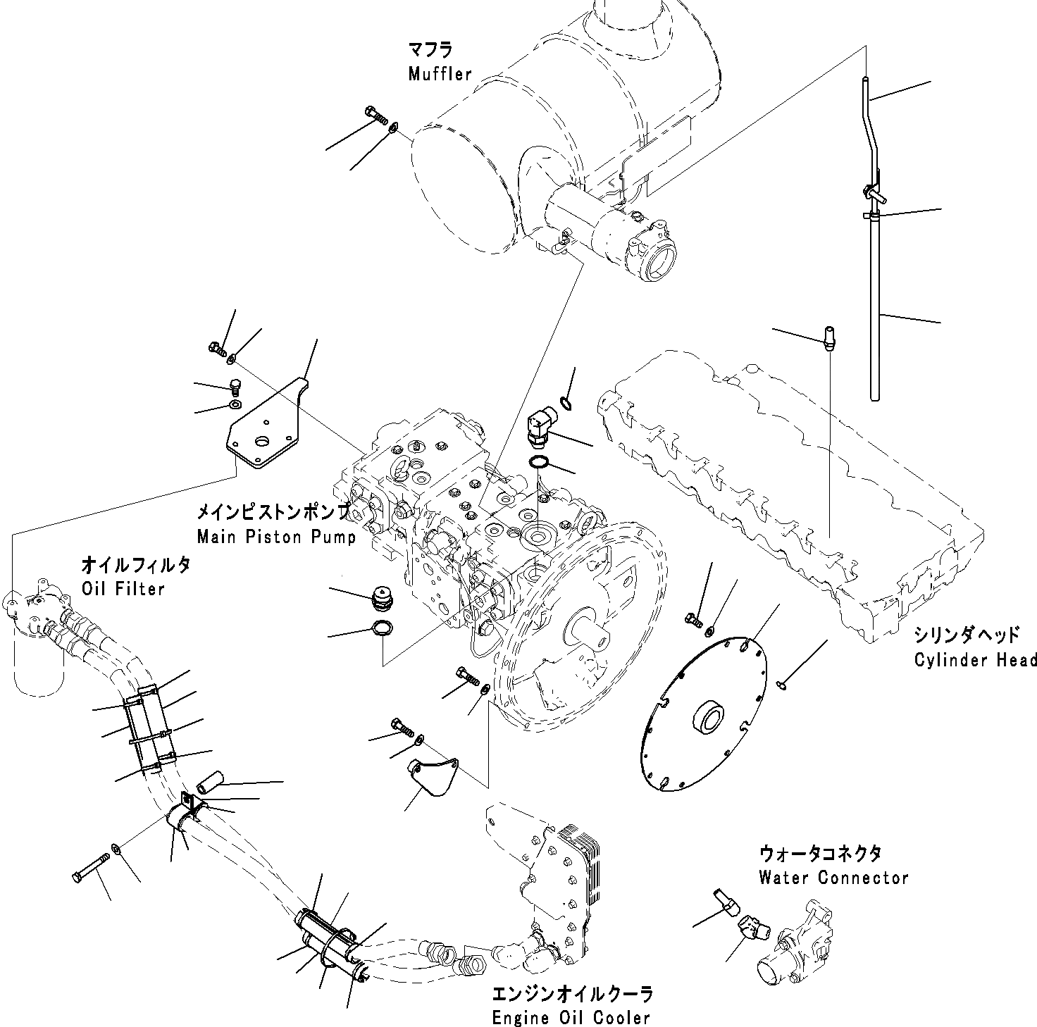 07260-20950 ШЛАНГ KOMATSU