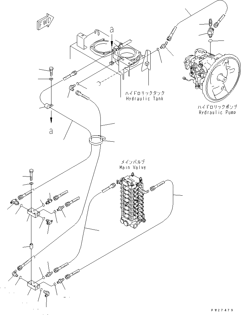 07102-20414_ ШЛАНГ KOMATSU