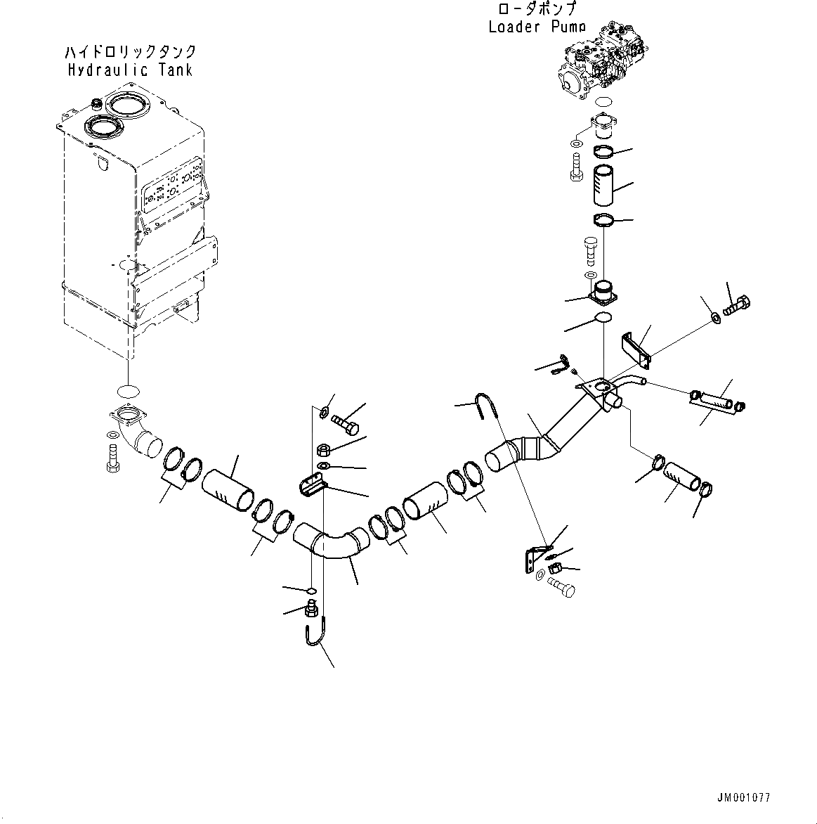 07260-09922 Шланг Komatsu
