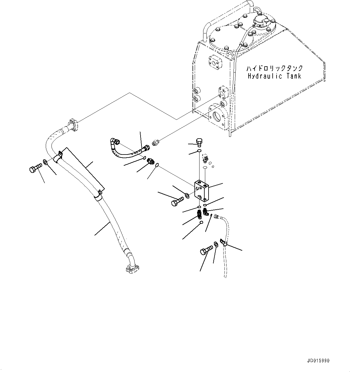 07298-01014 ШЛАНГ KOMATSU