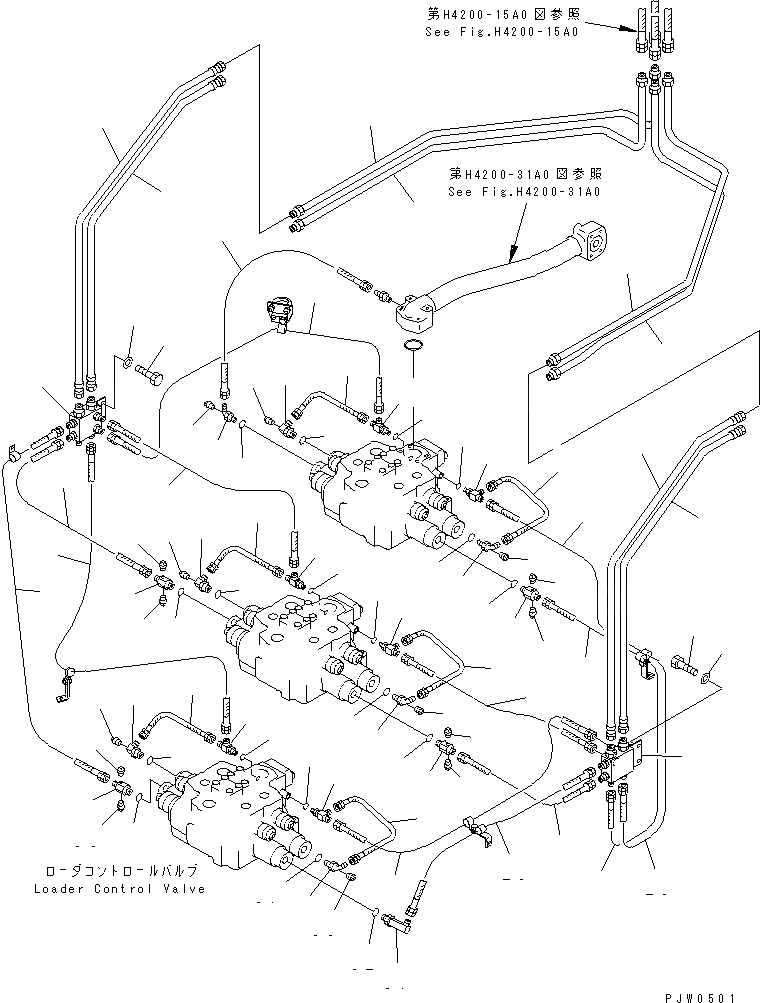 07102-203A4 ШЛАНГ KOMATSU