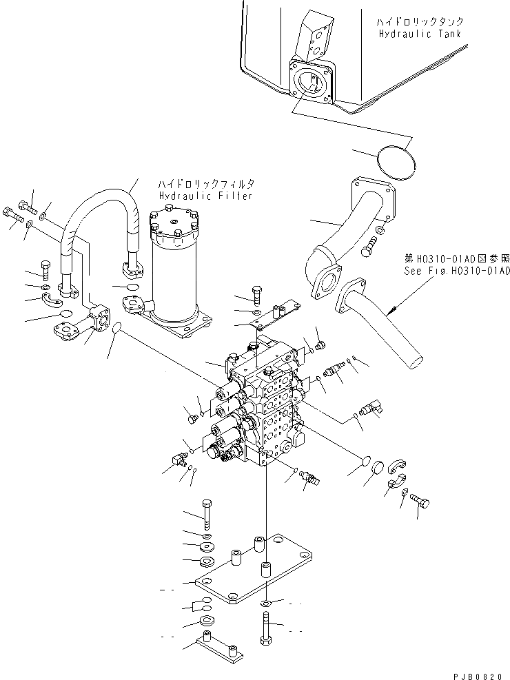 07296-51208 ШЛАНГ KOMATSU