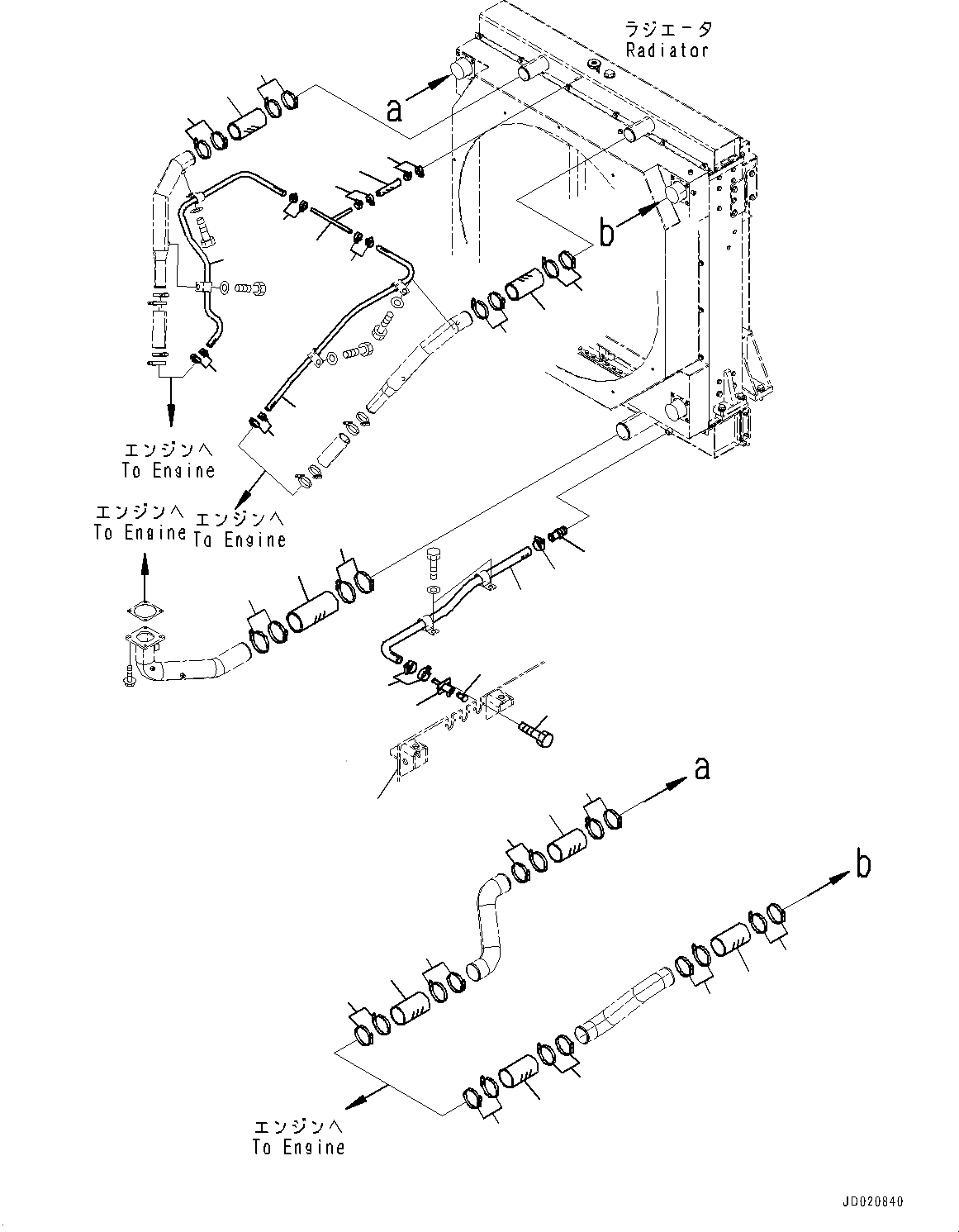 07260-20910 шланг KOMATSU