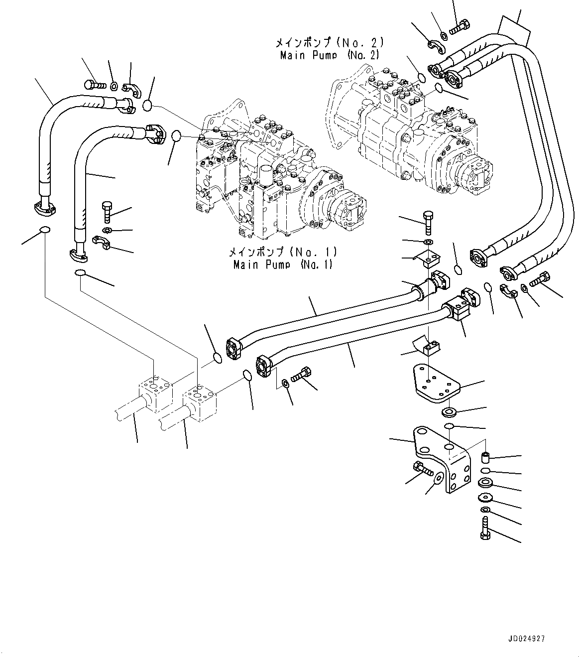 07085-01011 шланг KOMATSU