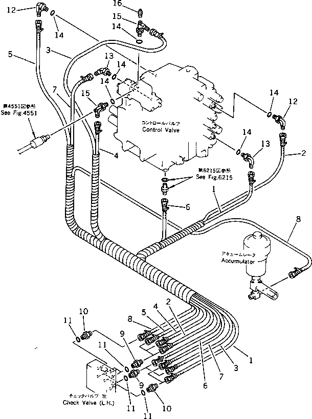 07102-20313 ШЛАНГ KOMATSU